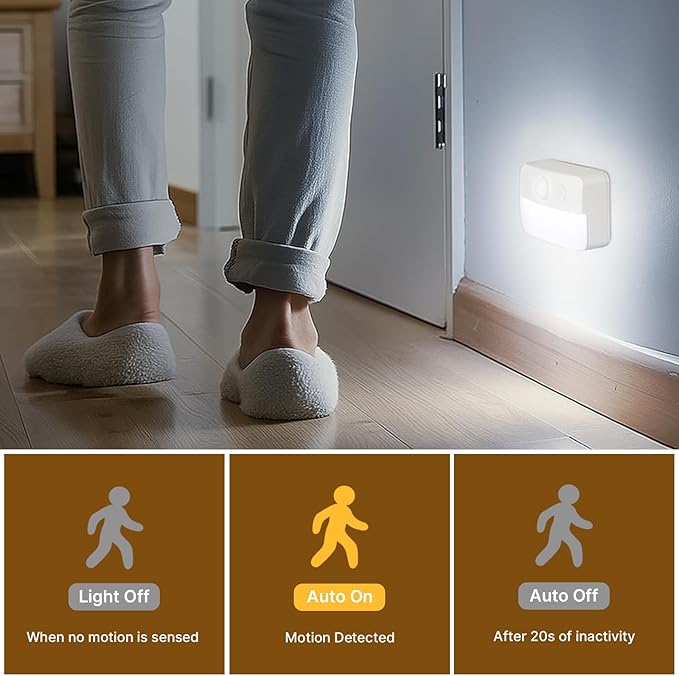 Guankai 16 Pack Motion Sensor Stair Lights - Image 5
