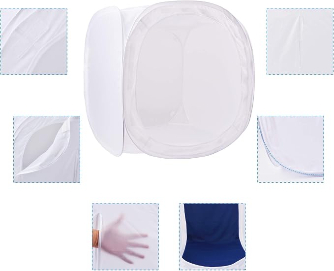 Bestshoot 24" Portable Photo Studio Shooting Tent Light Box Cube Diffusion - Image 3