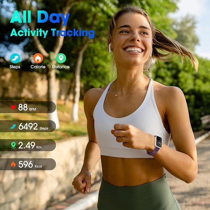 Long Battery Pedometer Watch 14 Days Battery Life, Slim Design No App/Phone - Image 5