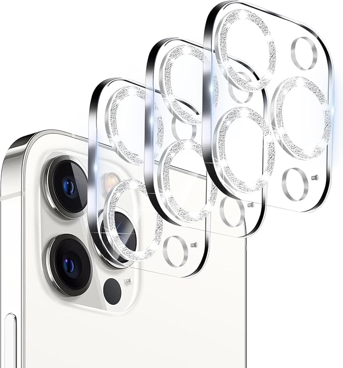 Dengduoduo 3 Pack Tempered Glass Camera Lens Protector by Dengduoduo