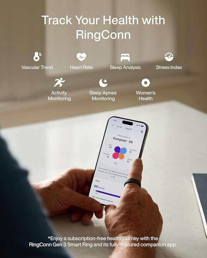 RingConn Gen 3, World’s First Smart Ring - Image 4