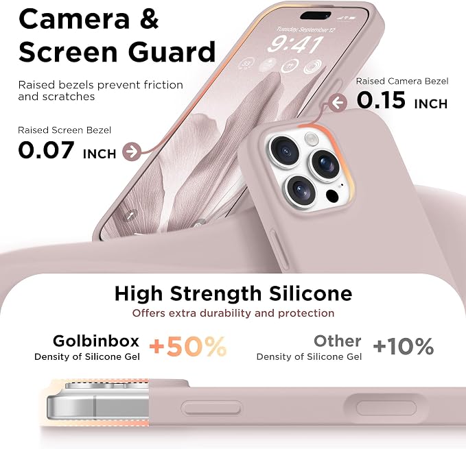 GolbinBox Magnetic for iPhone 16 Pro Case, Compatible - Image 5