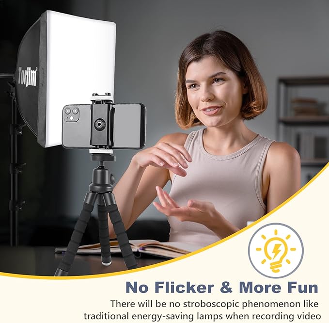 Torjim Softbox Photography Lighting Kit, Studio Lights - Image 5