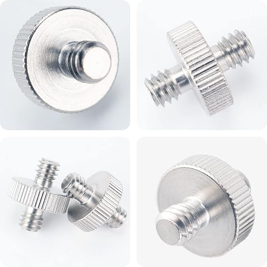 16PCS Camera Screws Mount Set 1/4 Inch and 3/8 Inch Threaded Converter Screws - Image 5