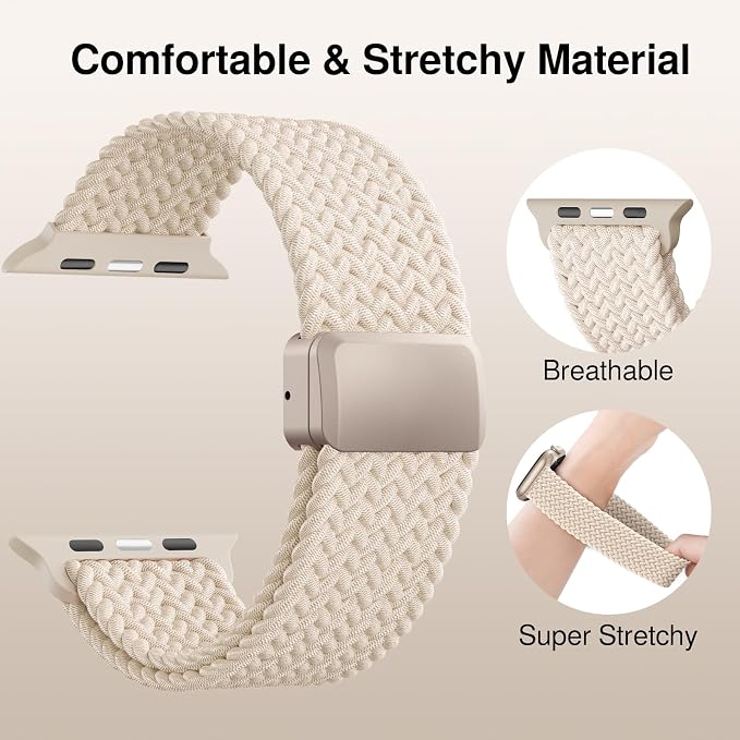 Braided Stretchy Band Compatible - Image 3