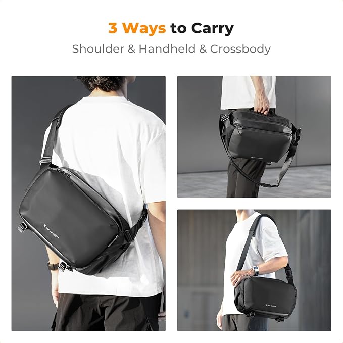 K&F CONCEPT Camera Sling Bag Crossbody Bag Waterproof Camera Shoulder Backpack - Image 8