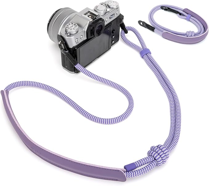 128cm Adjustable Vintage Braided Rope Camera Neck Shoulder Strap by JJC
