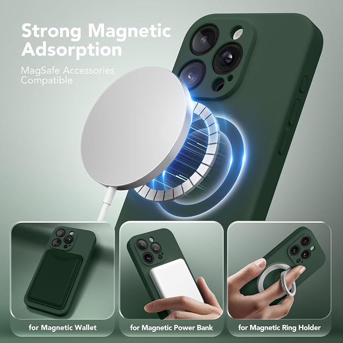 Magnetic for iPhone 15 Pro Case, Compatible - Image 2