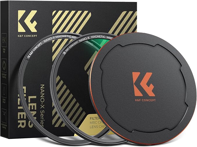 K&F CONCEPT Magnetic 82mm Circular Polarizers Filter by KFCONCEPT