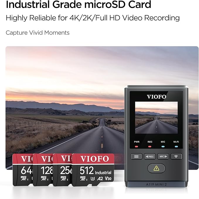 VIOFO 128GB Industrial Grade High Endurance microSDXC Card - Image 3