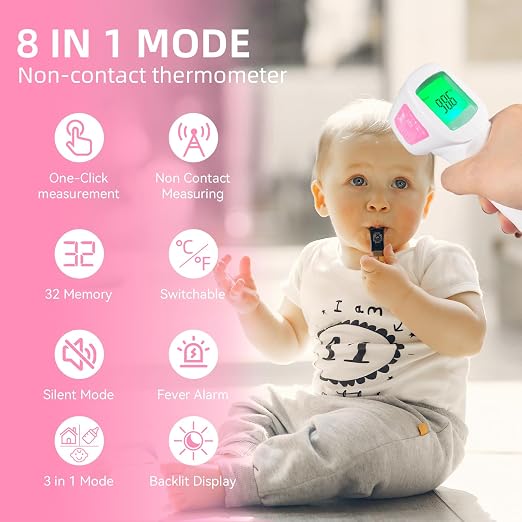 Snomd Non-Contact Infrared Forehead Thermometer - Image 6