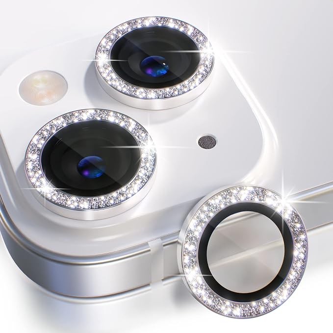 Choiche Compatible for iPhone 14 /iPhone 14 Plus Camera Lens Protector Bling by Choiche