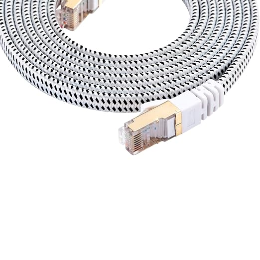 DanYee Cat 8 Ethernet Cable, Nylon CAT8 High Speed Professional Gold Plated - Image 7