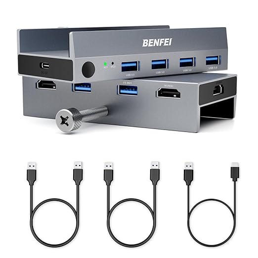 BENFEI USB 3.0 HDMI KVM Switch by BENFEI