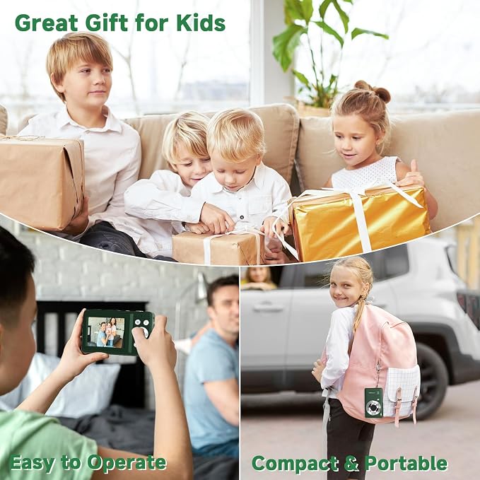 Digital Camera, 44MP Compact Camera, FHD 1080P Point and Shoot Digital Cameras - Image 7