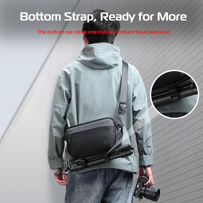 ULANZI Camera Sling Bag, Water-Resistant Camera Case - Image 7