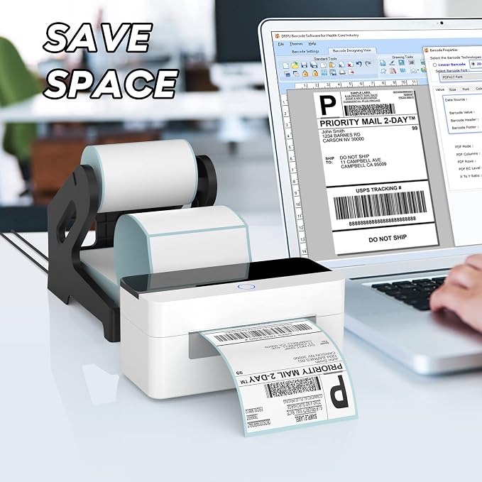 PONNOR Label Holder Thermal Label Holder - Image 6