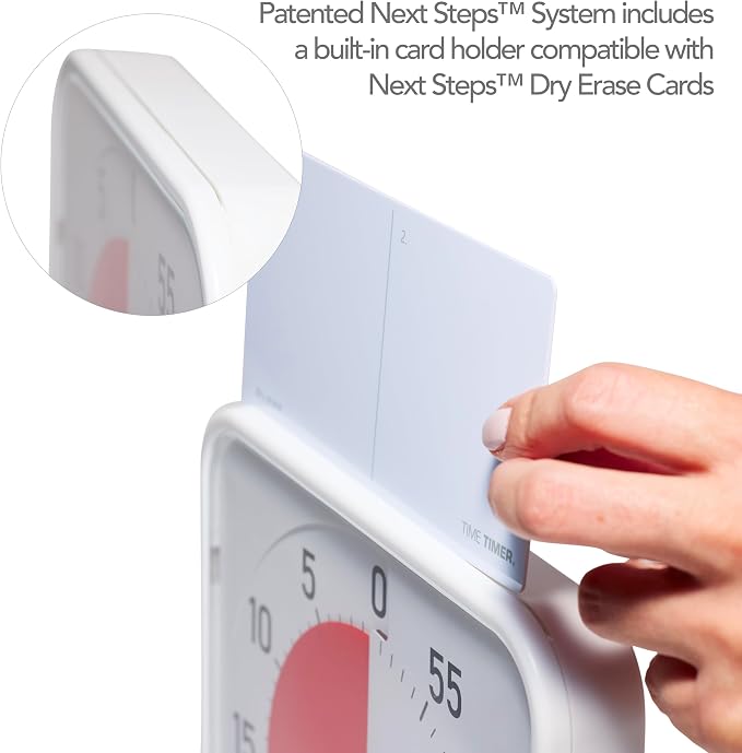 Time Timer Original 8" Visual Countdown Timer – Medium 60-Minute Silent - Image 3