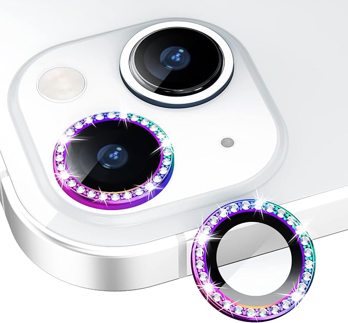Bling Diamond Individual Camera Lens Protector by Xfilm