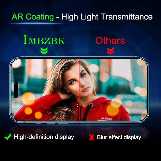 IMBZBK 3 Pack Matte Screen Protector - Image 3