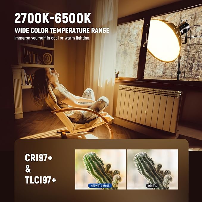 NEEWER CB300B 320W LED Video Light - Image 4