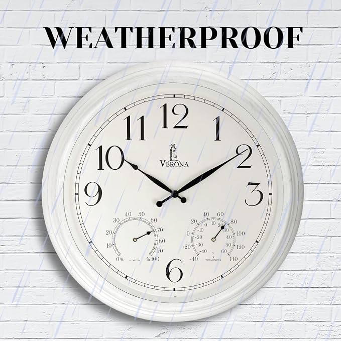 Outdoor Clocks for Patio Large Waterproof - Image 4