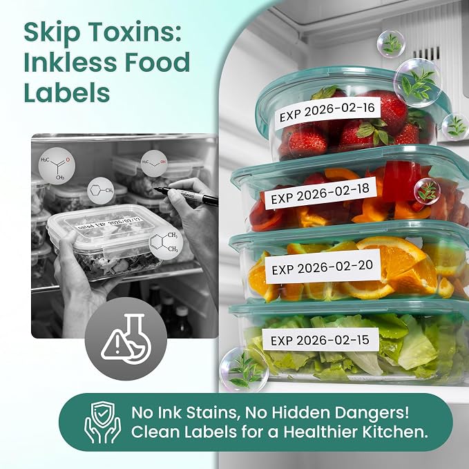 Label Maker Waterproof Labels, Labeler Machine - Image 5