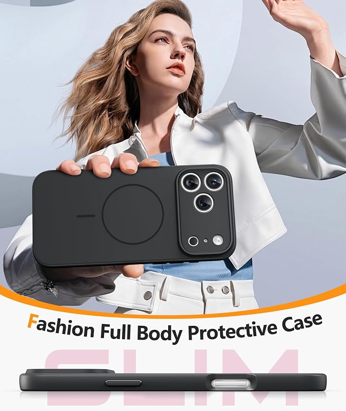 FNTCASE for iPhone 17 Pro Case: Integrated Silicone Phone Cases - Image 7