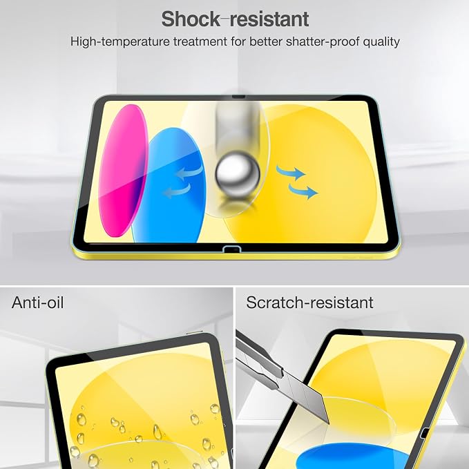 ProCase Screen Protector for iPad A16 2025 11th/10th 2022 Generation, 2 - Image 5