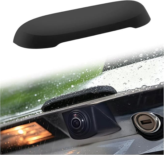 Car Rear View Camera Protection Cover, Wider Back Up Camera Rain Guard by Aokdom