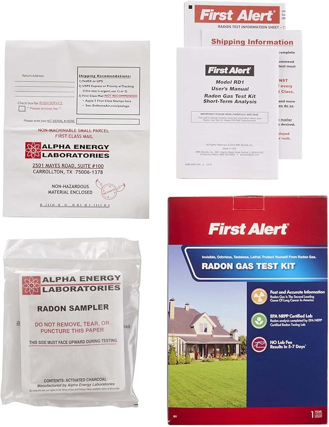 First Alert Radon Gas Test Kit - Image 4