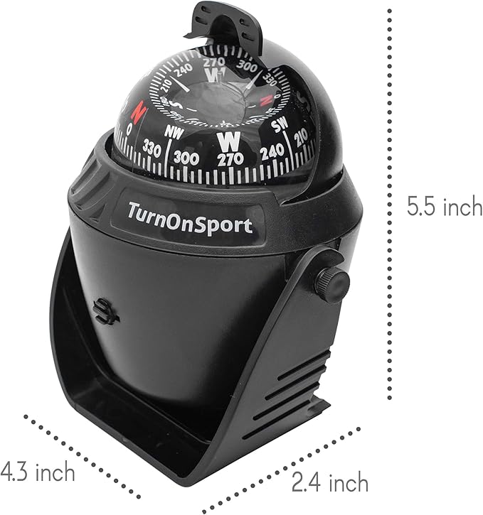 Boat Compass Dash Mount Flush - Image 3