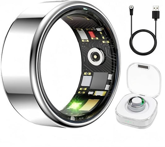 Smart Ring for Women Men, Sleep Tracking Wearable, Fitness Tracker Ring by SmartRingHealthFitness