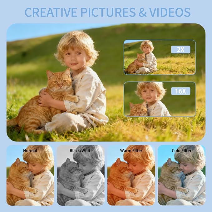 Digital Camera for Kids & Beginners, 4K Digital Camera - Image 5
