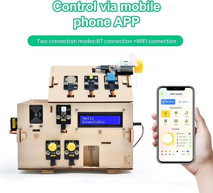 KEYESTUDIO IOT ESP32 Smart Home Starter Kit - Image 4