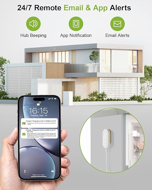 MOCREO WiFi Freezer Thermometer Alarm - Image 2