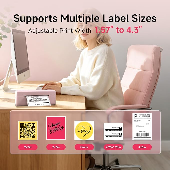 Bluetooth Thermal Label Printer - Image 4