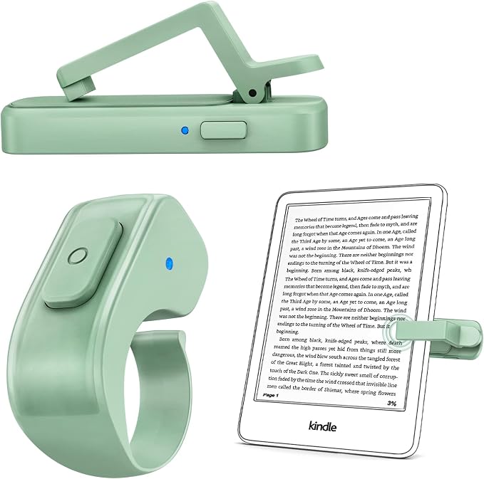 Remote Control Page Turner Ring by DATAFY