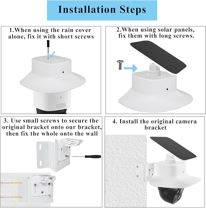 Camera Corner Mount + Rain Cover Compatible - Image 5