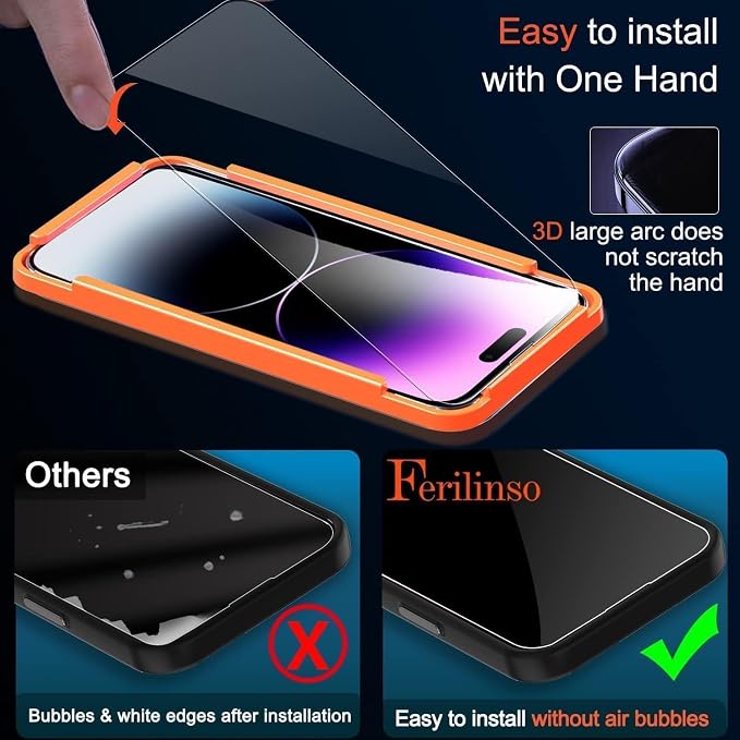 Ferilinso 3 Pack Screen Protector - Image 7