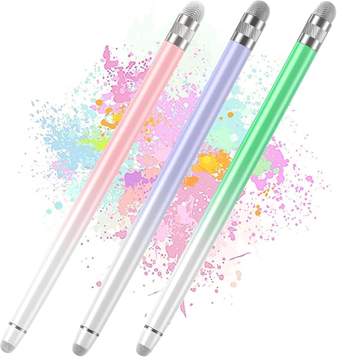 Bopomofo 3PCS Stylus Pen for Touchscreen, Stylus Pen for iPhone/iPad/Tablet by Bopomofo