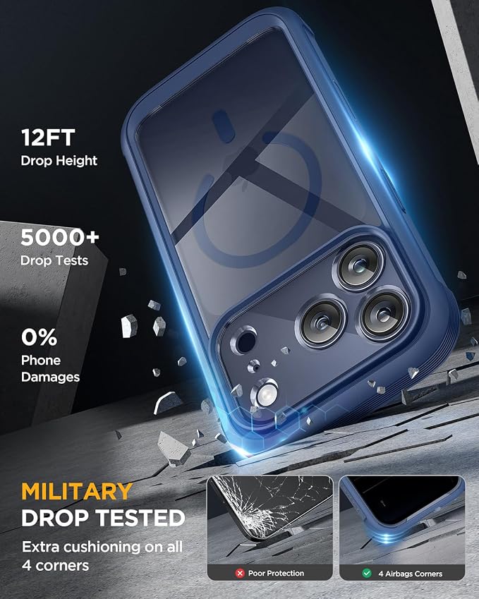 Miracase Magnetic for iPhone 17 Pro Max Case - Image 5