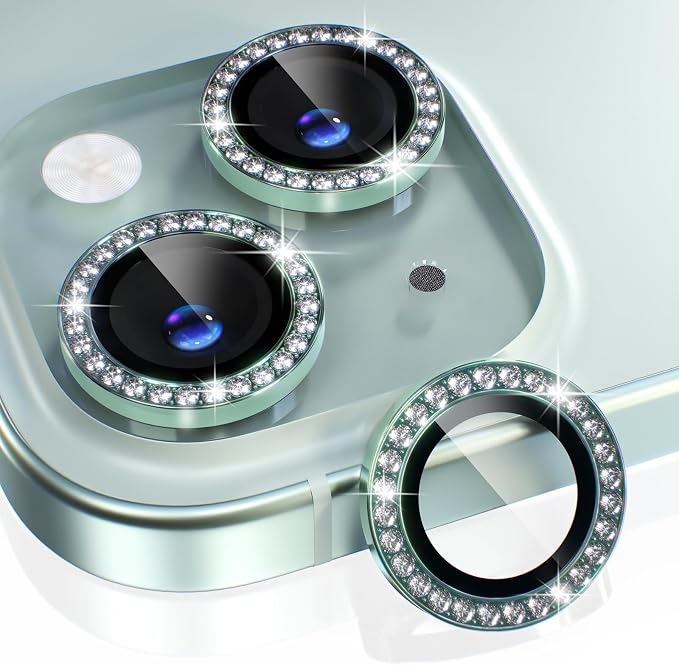 Choiche Compatible for iPhone 15 /iPhone 15 Plus Camera Lens Protector Bling by Choiche