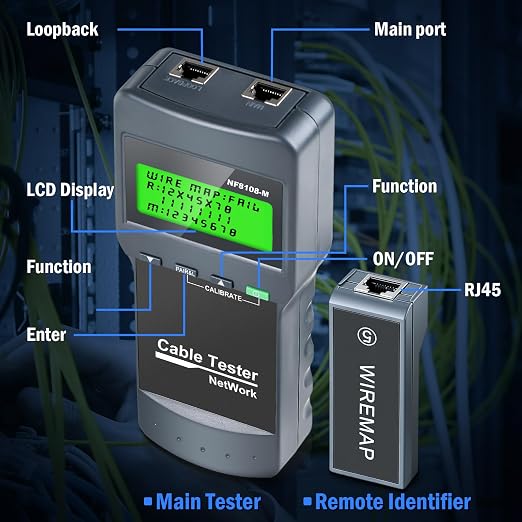 Network Cable Tester, Wire Fault Finder - Image 8