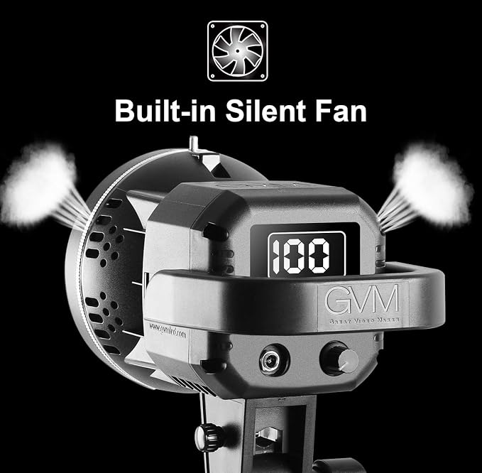 GVM 80W Video Light, Studio Lights - Image 2