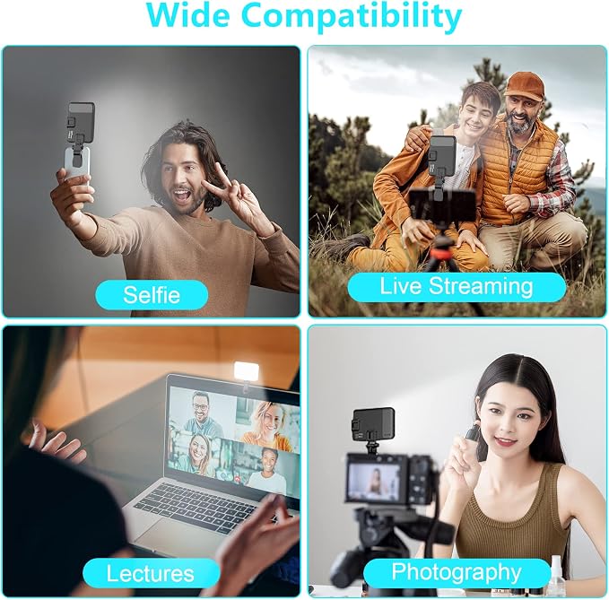 Hagibis RGB Video Light, 360° Full Color Selfie Light LED Camera Light - Image 5