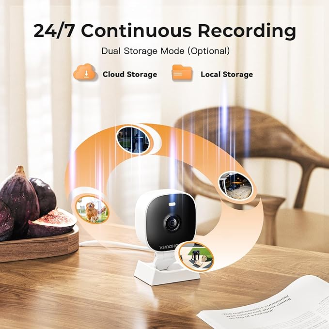 2K Cameras for Home Security Indoor/Outdoor, Inside Cameras for - Image 7