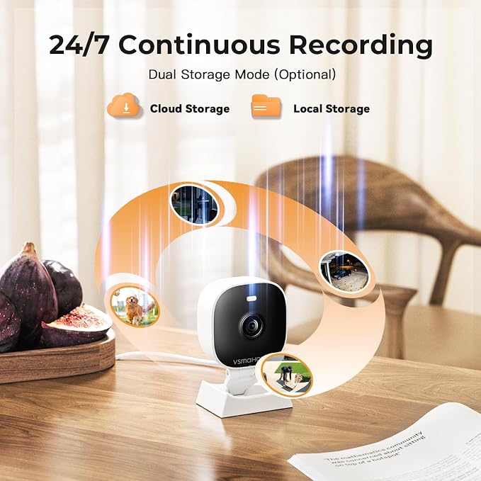 2K Cameras for Home Security, Indoor/Outdoor for Baby/Elder/Pet Monitoring - Image 6
