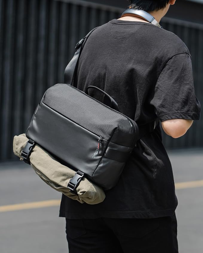 tomtoc Compact EDC Sling Bag 3L-10L, Minimalist Crossbody Bag Chest Shoulder - Image 2