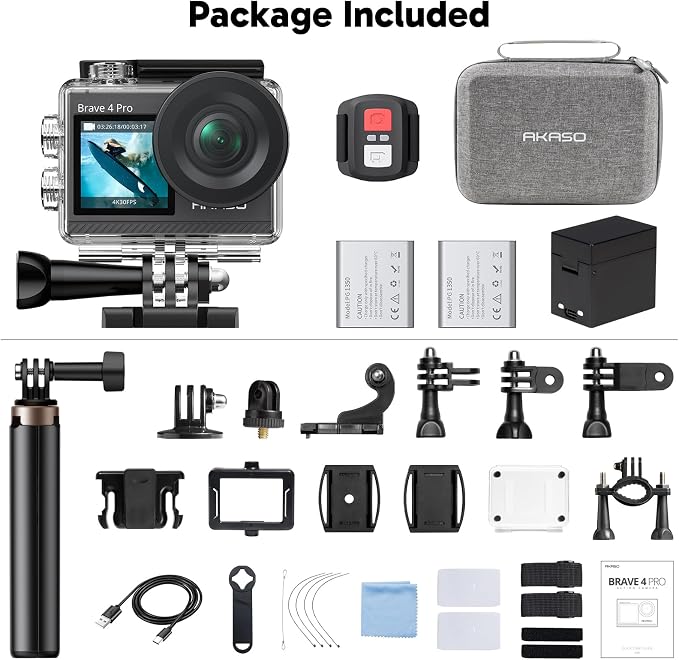 AKASO Brave 4 Pro Action Camera - Image 9